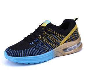 Fashion Women Lightweight Sneakers Running Shoes Outdoor Sports Shoes Breathable Mesh Comfort Running Shoes Air Cushion Lace Up