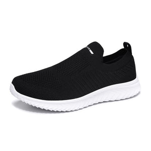 Shoes Men Sneakers Men Comfortable Flyknit Slip On Casual Lazy Shoes Lightweight Couple Sock Sneakers Zapatillas Hombre Footwear