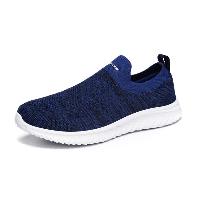 Shoes Men Sneakers Men Comfortable Flyknit Slip On Casual Lazy Shoes Lightweight Couple Sock Sneakers Zapatillas Hombre Footwear