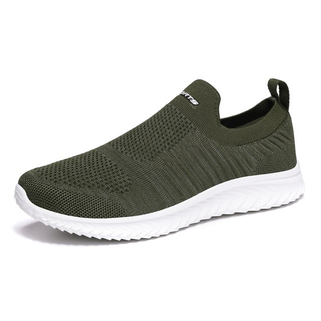 Shoes Men Sneakers Men Comfortable Flyknit Slip On Casual Lazy Shoes Lightweight Couple Sock Sneakers Zapatillas Hombre Footwear