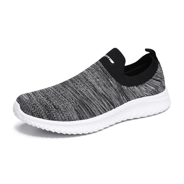 Shoes Men Sneakers Men Comfortable Flyknit Slip On Casual Lazy Shoes Lightweight Couple Sock Sneakers Zapatillas Hombre Footwear