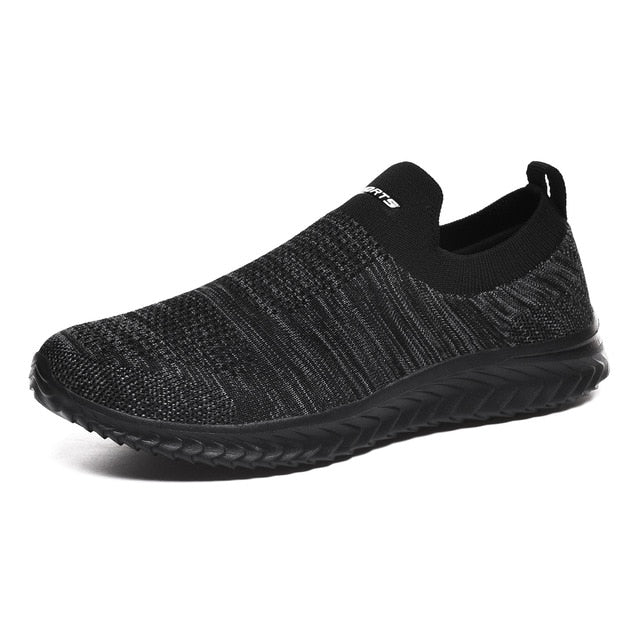 Shoes Men Sneakers Men Comfortable Flyknit Slip On Casual Lazy Shoes Lightweight Couple Sock Sneakers Zapatillas Hombre Footwear