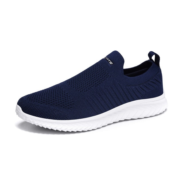 Shoes Men Sneakers Men Comfortable Flyknit Slip On Casual Lazy Shoes Lightweight Couple Sock Sneakers Zapatillas Hombre Footwear