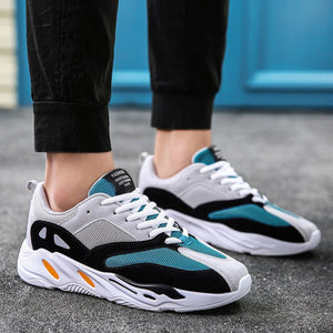 2020Vintage Dad Men Shoes 2019 Kanye Fashion West Mesh Light Breathable Men Casual Tenis Shoes Men Sneakers Zapatos Hombre#700