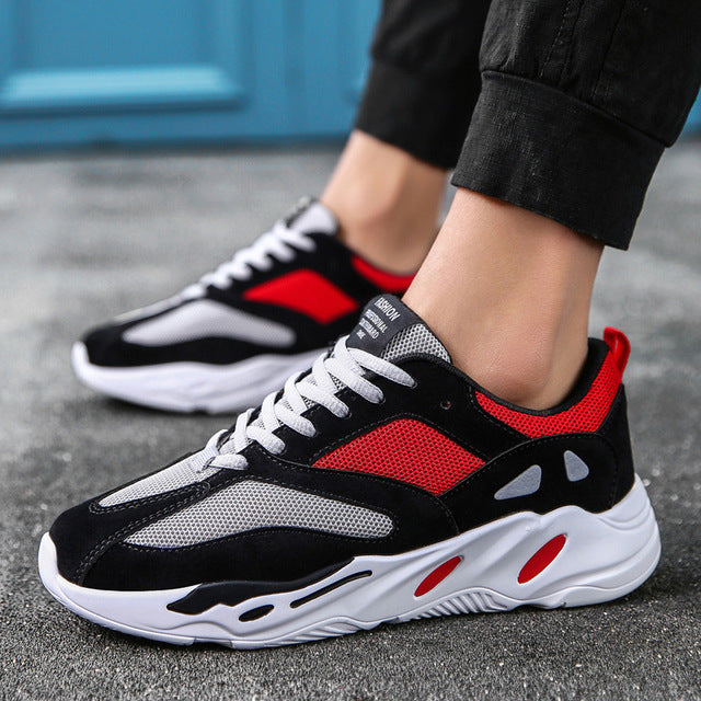 2020Vintage Dad Men Shoes 2019 Kanye Fashion West Mesh Light Breathable Men Casual Tenis Shoes Men Sneakers Zapatos Hombre#700