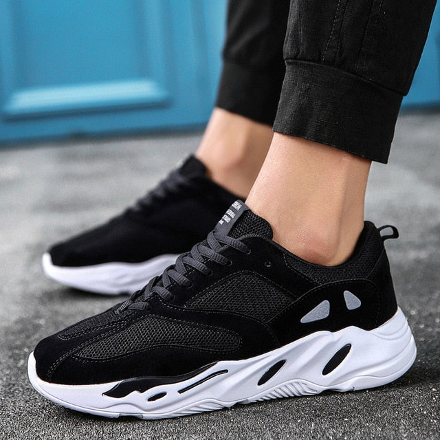 2020Vintage Dad Men Shoes 2019 Kanye Fashion West Mesh Light Breathable Men Casual Tenis Shoes Men Sneakers Zapatos Hombre#700