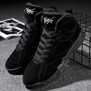 2020 New basketball Shoes Men High-top Sports Cushion Retro Hombre Athletic Mens Sport Shoes Comfortable Mens Sneakers Black