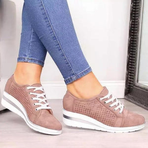 Autumn Women Flat Bling Sneakers Casual Vulcanized Shoes Female Lace Up Ladies Platform Comfort Crystal Loafers Zapatos De Mujer