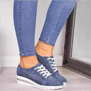 Autumn Women Flat Bling Sneakers Casual Vulcanized Shoes Female Lace Up Ladies Platform Comfort Crystal Loafers Zapatos De Mujer