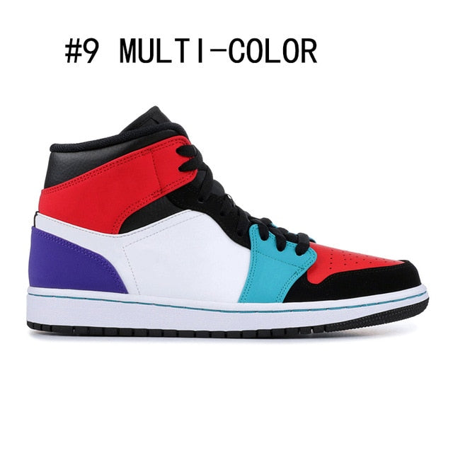 1s Basketball Shoes High Mid Top Gym Red SPIDERMAN UNC TURBO GREEN Court Purple Banned NYC TO PARIS PHANTOM 1 Men Sport Sneakers