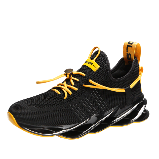 Running Shoes Men Non Slip Ultra Lightweight Sport Shoes Breathable Athletic Sneakers Jogging Gym Shoes Big Size 45 Blue Color