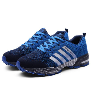 2019 Unisex Running Outdoor Breathable Shoes Women Lightweight Sports Sneakers for Men Medium(B,M) Breathable Rubber Shoes