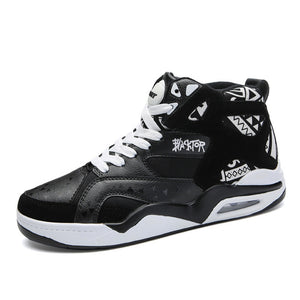 Breathable Basketball Shoes Men's High Top Boots Antiskid Wear-resistant Youth Basketball Shoes Jordan Shoes