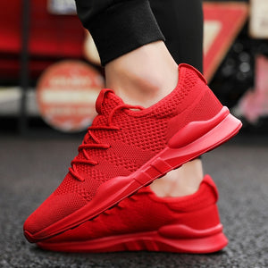 2019 Hot Sale Sport Trainers Men Casual Shoes Fashion Men Air Mesh Breathable Men Trainers Male Sneakers Shoes Big Size 39-47