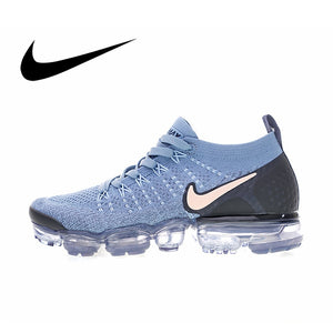 Official Authentic NIKE Air Max Vapormax Flyknit Women's Running Shoes Sneakers Low To Help Cushioning Comfort Trend 2019