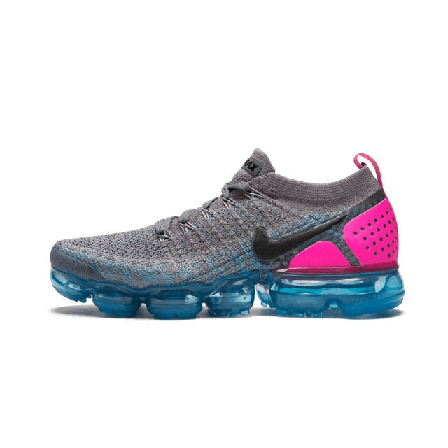 Official Authentic NIKE Air Max Vapormax Flyknit Women's Running Shoes Sneakers Low To Help Cushioning Comfort Trend 2019