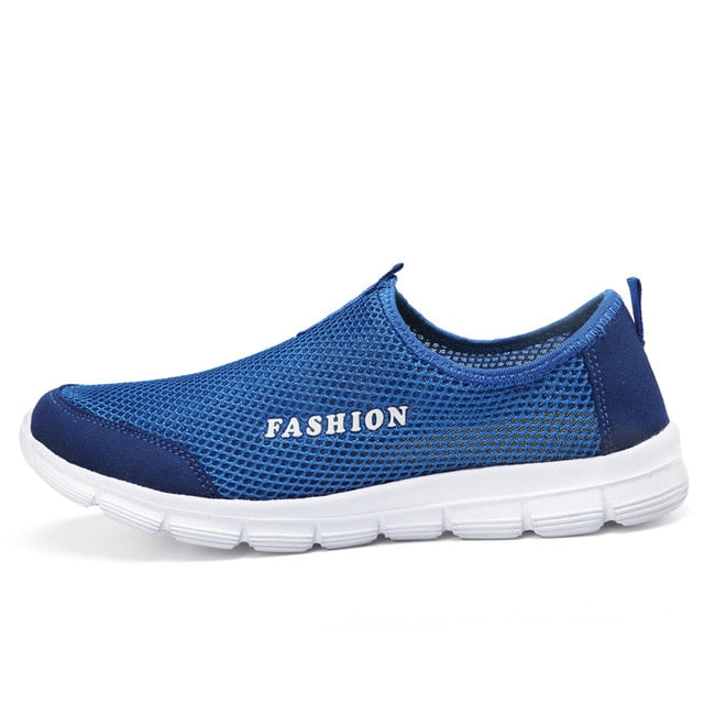 36-46 Summer Breathable Comfortable Mesh Male Running Shoes Lover's Trainers Walking Outdoor Sport Men Lightweight Sneakers