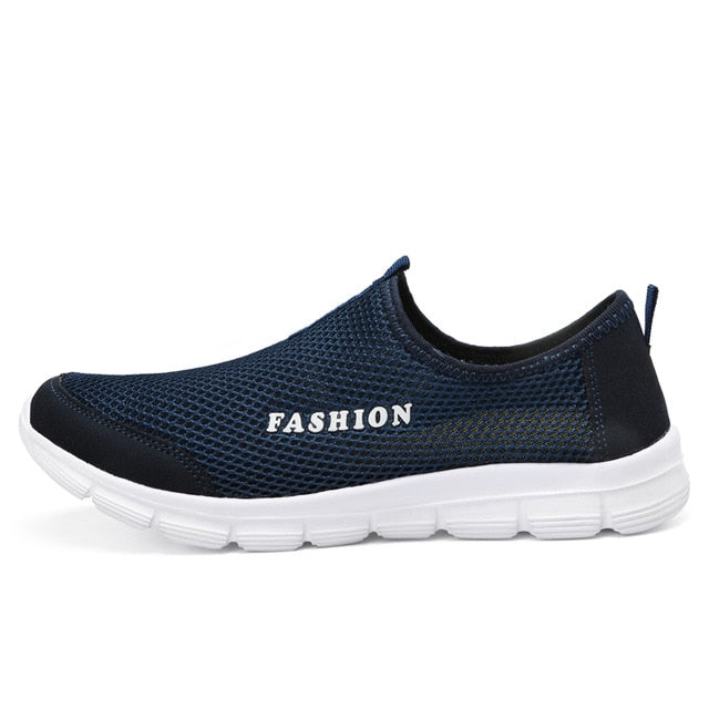 36-46 Summer Breathable Comfortable Mesh Male Running Shoes Lover's Trainers Walking Outdoor Sport Men Lightweight Sneakers