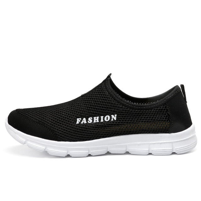 36-46 Summer Breathable Comfortable Mesh Male Running Shoes Lover's Trainers Walking Outdoor Sport Men Lightweight Sneakers