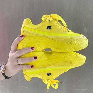 Candy-Colored Fashion Sneakers Women Mesh Ventilation Comfortable Casual Shoes Fashion Female Trainers Ulzzang Shoes Woman