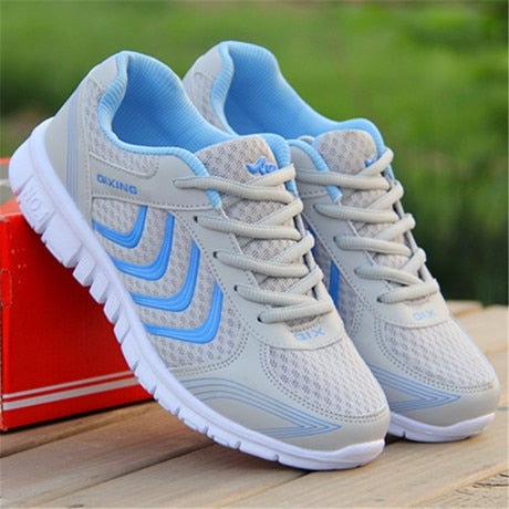 women sports shoes 2020 fashion running shoes women zapatos de mujer air mesh breathable outdoor women sneaker white shoes woman