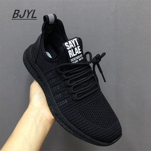 2019 new casual single shoes Korean version of the comfortable wild soft bottom running shoes sports shoes men sneakers