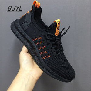 2019 new casual single shoes Korean version of the comfortable wild soft bottom running shoes sports shoes men sneakers