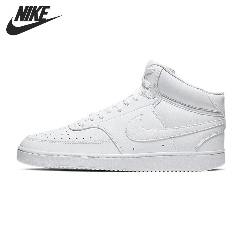 Original New Arrival  NIKE COURT VISION MID  Men's Skateboarding Shoes Sneakers