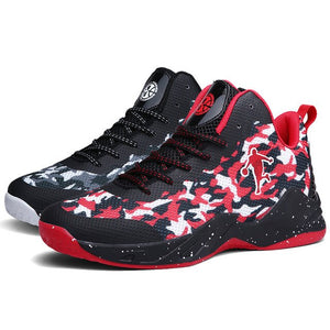 New Jordan Basketball Shoes Men Air Cushion Sneakers Men High-top Boots Outdoor Sport Shoes Man Anti-skid Sneakers Male