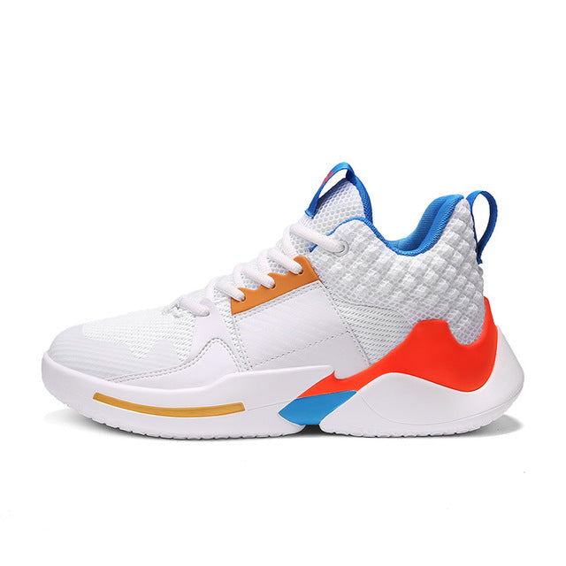 New Men's Jordan Basketball Shoes Damping Men Sports Sneakers High Top Breathable Light Trainers Shoes Male Outdoor Jordan Shoes