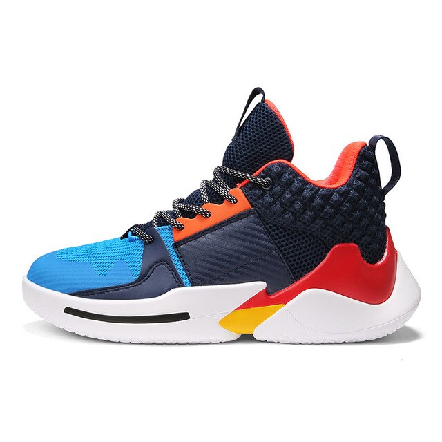 New Men's Jordan Basketball Shoes Damping Men Sports Sneakers High Top Breathable Light Trainers Shoes Male Outdoor Jordan Shoes