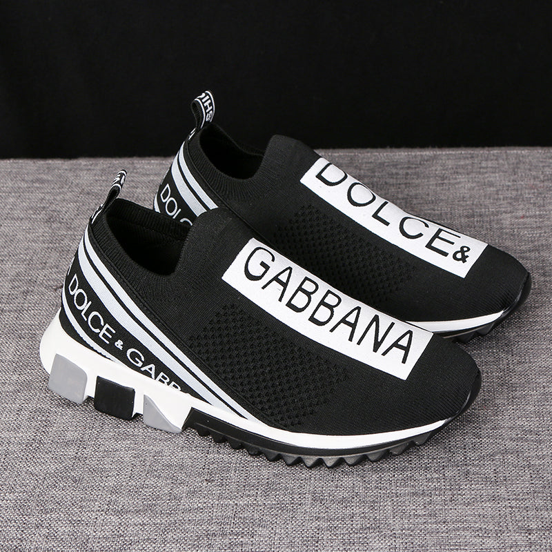 Men Running Shoes 2020 New Women Slip on Fitness Sneakers Outdoor Sport Jogging Walking Shoes Unisex Sock Shoes Chaussures Femme