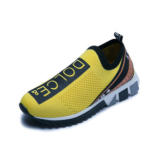 Men Running Shoes 2020 New Women Slip on Fitness Sneakers Outdoor Sport Jogging Walking Shoes Unisex Sock Shoes Chaussures Femme