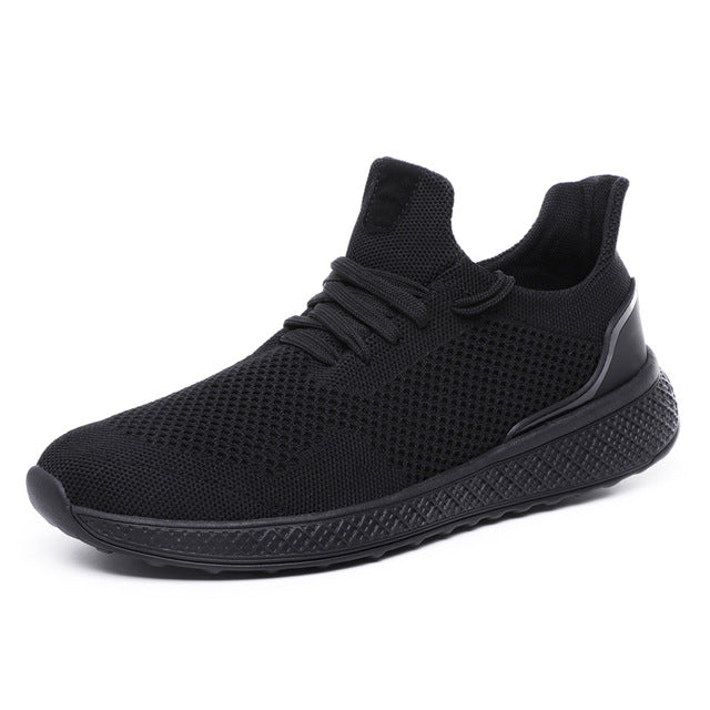 Light Weight Running Shoes For Men 2019 Spring Autumn Black Comfortable Anti Slip Male Shoes Outdoor Walking Sneakers Men