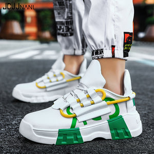 High Quality Men Running Shoes  Hot Sale Thick Bottom Trend Sneakers Men Shoes Outdoor Non-slip Breathable Walking Shoes