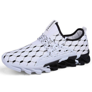 Man Running Shoes Plus Size Mesh Men Sport Shoes Lac-up Men Shoes Lightweight Comfortable Breathable Walking Sneakers 2019 New