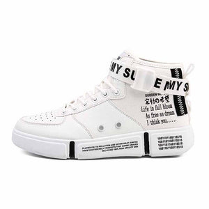 2019 Fashion Vulcanized Sneakers Men Casual Shoes High Top Canvas Shoes Trainers Adult Men Footwear Plus Size 39-46 Air Force 1