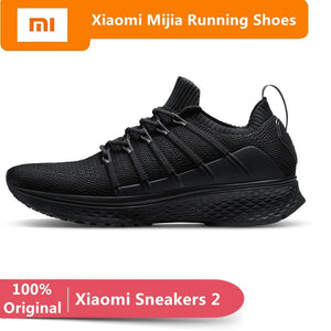 Original Xiaomi Mijia Sneakers 2 Men's Sports outdoor Shoes Mi smart sneaker Elastic Knitting Breathable Vamp Running Shoes