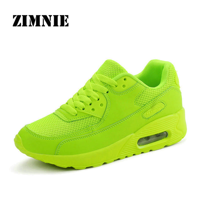 ZIMNIE Air Mesh Women Men Lightweight Outdoor Sport Running Shoes Couples Breathable Soft Athletics Jogging Sport Sneaker Shoe