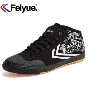 Feiyue new High Black shoes Kungfu Retro Martial Arts Shoes women men sneakers