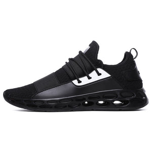 Stylish Four Seasons Running Shoes For Men Air Breathable Lightweight Sports Shoes Black Red Male Gym Sneakers Betis Zapatillas