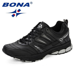 BONA New Design Style Men Shoes Breathable Popular Men Running Shoes Outdoor Sneaker Sports Shoes Comfortable Free Shipping