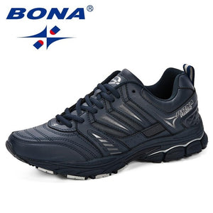 BONA New Design Style Men Shoes Breathable Popular Men Running Shoes Outdoor Sneaker Sports Shoes Comfortable Free Shipping