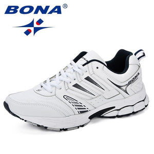 BONA New Design Style Men Shoes Breathable Popular Men Running Shoes Outdoor Sneaker Sports Shoes Comfortable Free Shipping