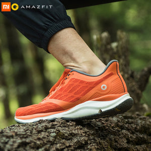 Xiaomi Mijia Amazfit Antelope Men's Running Shoes Outdoor  sneakers for men Smart sport shoes zapatillas hombre Chip APP Control