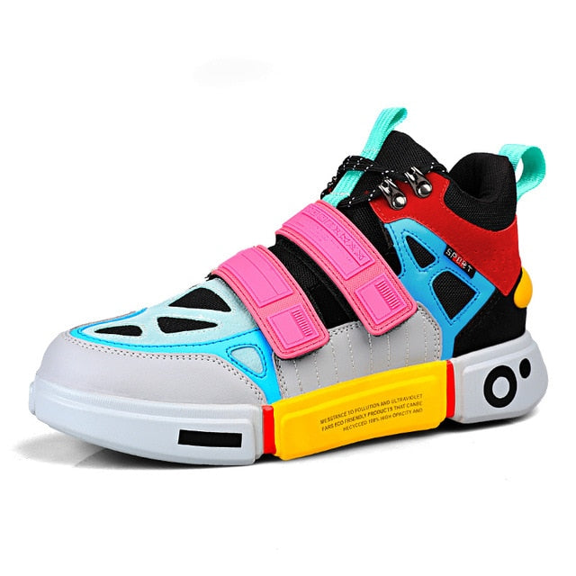 2019 new Stylish men and Women Running Shoes INS Ulzzang Harajuku Sneakers Breathable Sports Walking jongging Catwalk Footwear